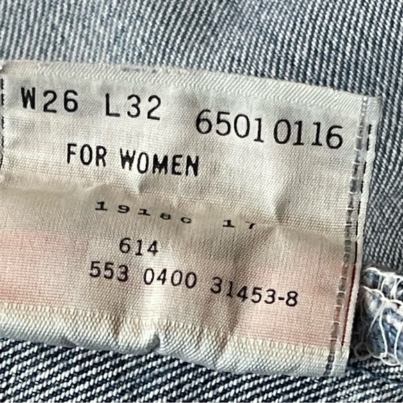 LEVI’S 501 Vintage denim Jeans size 26 - Picture 5 of 9